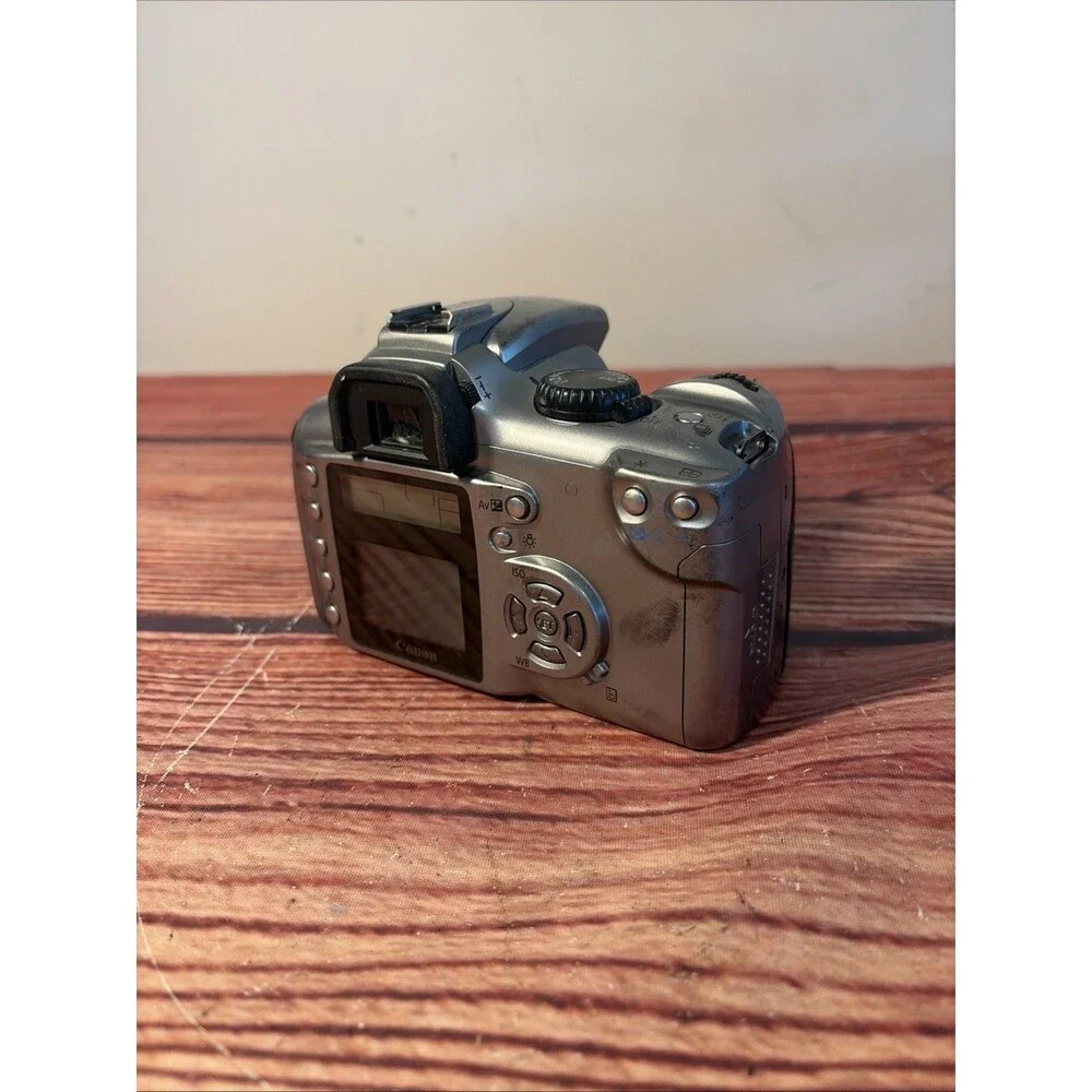 Canon EOS Digital Rebel DS6041 6.3MP DSLR Camera Body Silver W/ Battery - TESTED
